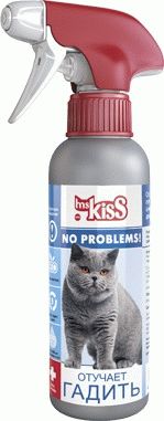 Спрей зоогигиенический ”Отучает гадить” для кошек Кисс 200мл - 5