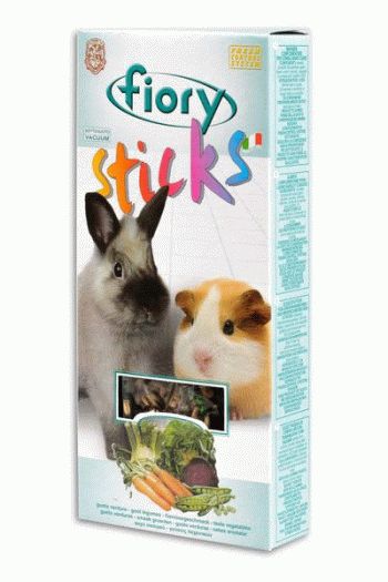 Палочки для кроликов и морских свинок Sticks с овощами - 4