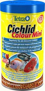 Tetra Cichlid Colour Mini корм для всех видов цихлид для улучшения окраса - 5