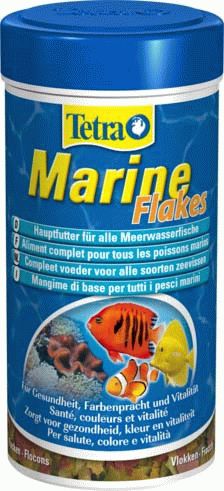 Tetra Marine Flakes корм для морских рыб в хлопьях - 5