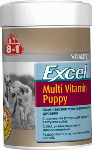8in1 Excel Мультивитамины для щенков - 6