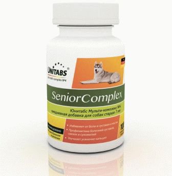 SeniorComplex ежедневное использование для собак старше 7 лет 100 таблеток, - 6