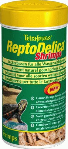 Tetra ReptoMin Delica Shrimps корм с креветками для водных черепах - 4