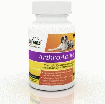 ArthroАctive для собак при болезнях суставов 100 таблеток, - 6