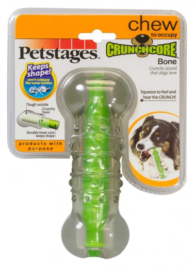 Petstages игрушка для собак ”Хрустящая косточка” резиновая - 5