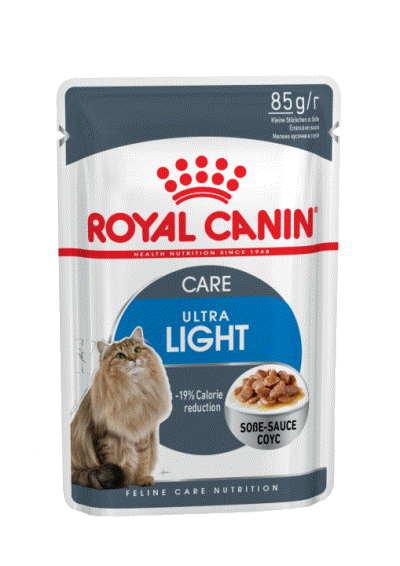 Royal Canin ULTRA LIGHT (В СОУСЕ) Влажный корм для кошек склонных к полноте - 5