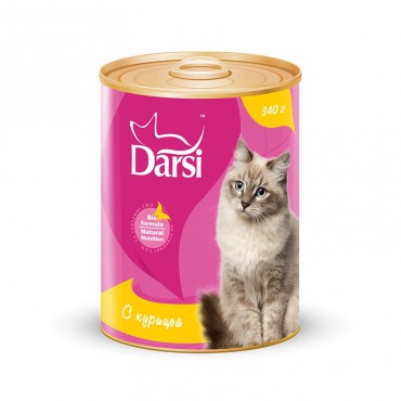 Darsi Консервированный корм для кошек Курица - 5