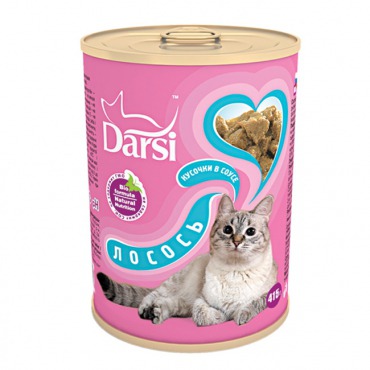 Darsi Консервированный корм для кошек Лосось - 5