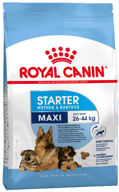 Royal Canin MAXI STARTER  Сухой корм для щенков от 2-х месяцев, беременных и кормящих сук - 6