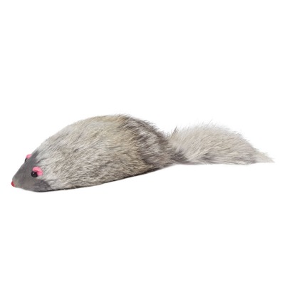 TRIOL SQ4N Игрушка для кошек ”Мышь серая с пищалкой” - 6