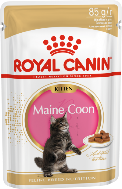 Royal Canin MAINE COON KITTEN (В СОУСЕ) Влажный корм для котят породы мейн-кун в возрасте до 15 месяцев - 5