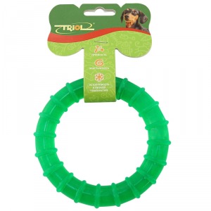 TRIOL TPR07 Игрушка для собак из термопластичной резины ”Кольцо” - уменьшенная 2