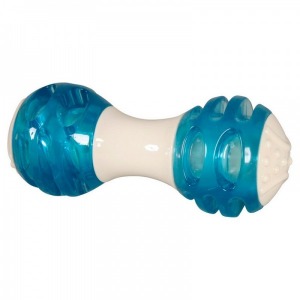 Золюкс Игрушка Гантель Dental комбинированная, (термопластичная резина), цвета в ассорттменте - уменьшенная 1