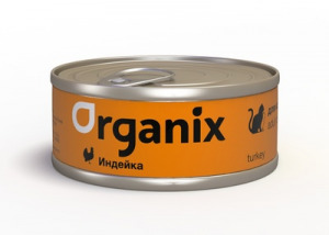 Organix Консервы с индейкой для взрослых кошек