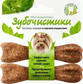 Деревенские лакомства Зубочистики для собак мелких пород со вкусом морских водорослей - 6