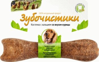 Деревенские лакомства Зубочистики для собак средних пород со вкусом курицы - 6