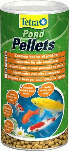 Tetra Floating Pellets M корм для прудовых рыб в шариках - 5