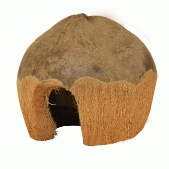 Домик для грызунов из кокоса, 100-130мм - 4