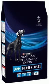 ProPlan Диетический корм для поддержания функции кожи при дерматозах и повышенном выпадении шерсти у собак DRM - 5