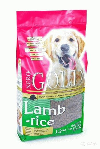 Nero Gold Сухой корм для взрослых собак Ягненок и рис - 5