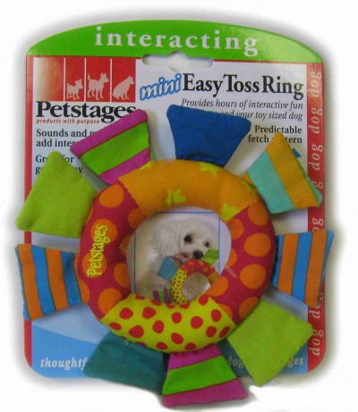 Petstages игрушка для собак Mini ”Кольцо текстильное” 13см - 5