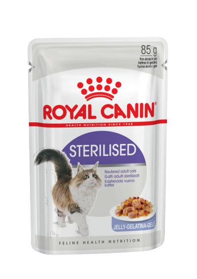 Royal Canin STERILISED (В ЖЕЛЕ) Влажный корм для стерилизованных кошек - 5