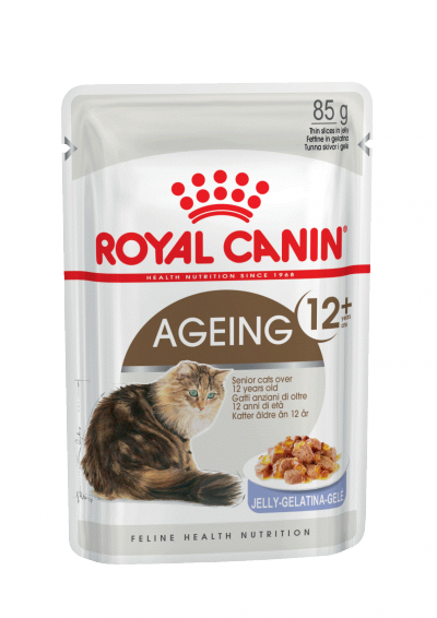 Royal Canin AGEING +12 (В ЖЕЛЕ) Влажный корм для кошек старше 12 лет - 5