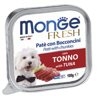 Monge Dog Fresh Нежный паштет из тунца - 5