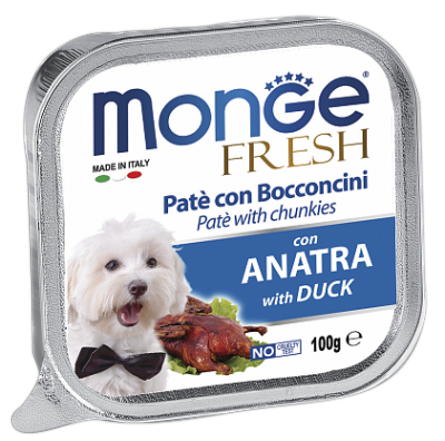 Monge Dog Fresh Нежный паштет из утки - 5