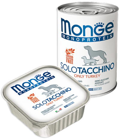 Monge Dog Monoproteico Монопротеиновые консервы Только индейка - 5