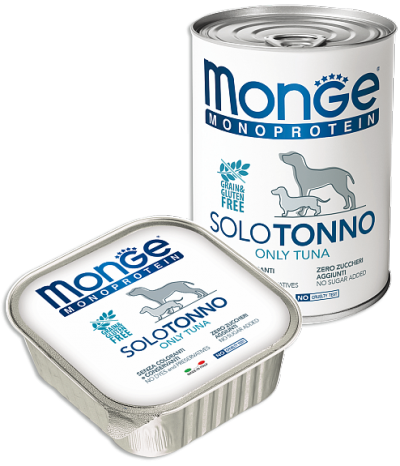 Monge Dog Monoproteico Монопротеиновые консервы Только тунец - 5