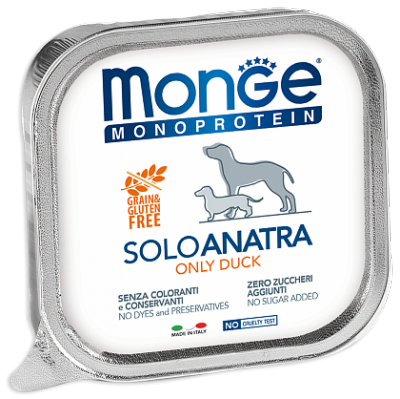 Monge Dog Monoproteico Монопротеиновые консервы Только утка - 5