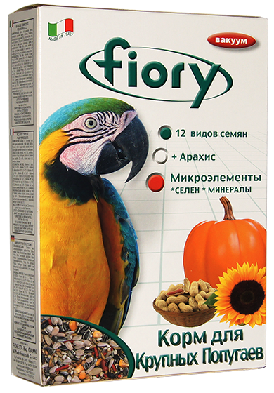 FIORY Pappagalli Корм для крупных попугаев - 5