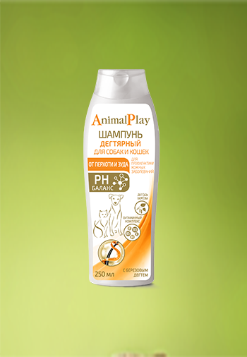 Animal Play-Дегтярный универсальный шампунь для собак и кошек - 5