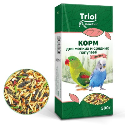 Тriol корм Standard для мелких и средних попугаев ”Экстра” - 5