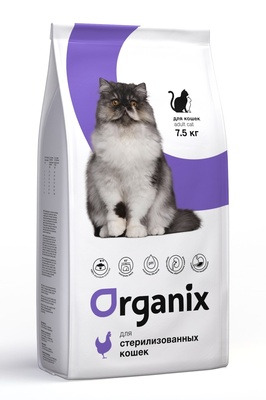 Organix Корм сухой для стерилизованных кошек с Курицей - 5