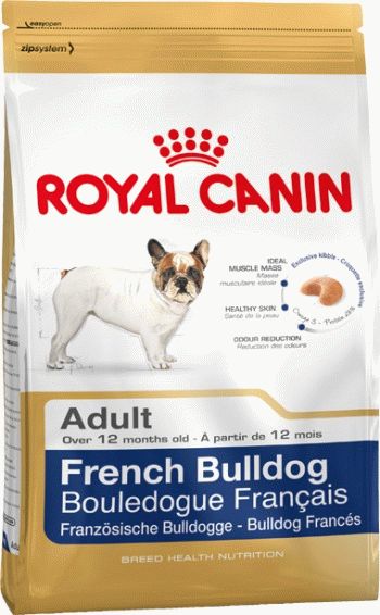 FRENCH BULLDOG ADULT Корм для взрослых собак породы Французский бульдог от 12 месяцев - 6
