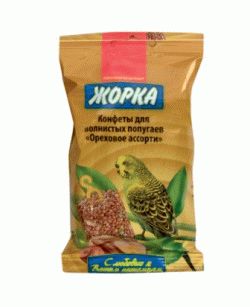 ”ЖОРКА” Конфеты для попугаев, 2шт - уменьшенная 1