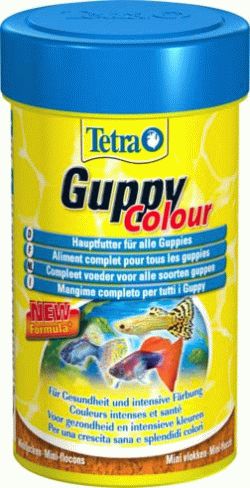 Tetra Guppy Colour корм для гуппи для улучшения окраса