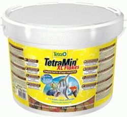Tetra Min XL корм для всех видов рыб крупные хлопья - уменьшенная 1