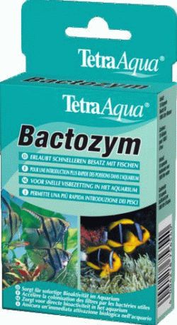 Tetra Bactozym средство для биологического запуска аквариума