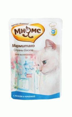 Корм для кошек Мармитако Страны Басков (лосось с паприкой) 85гр