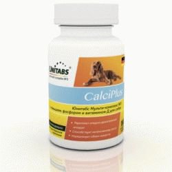 CalciPlus с кальцием, фосфором и витамином Д для собак 100 таблеток,
