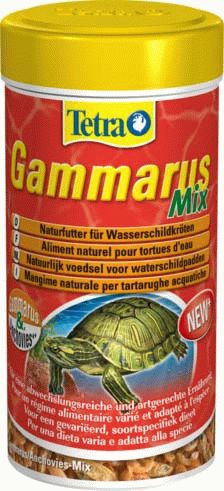 Tetra GammarusMix корм для водных черепах (гаммарус+анчоусы)