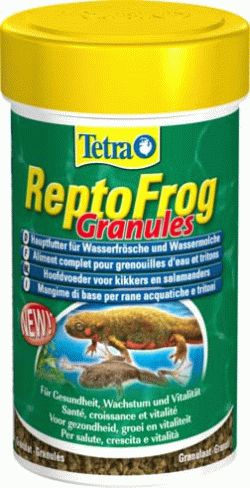 ReptoFrog основной корм для водных лягушек и тритонов в гранулах