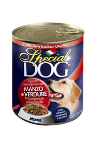 Special Dog консервы для собак кусочки говядины с овощами