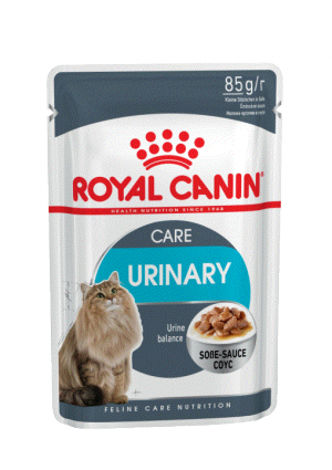 Royal Canin URINARY CARE (В СОУСЕ) Влажный корм для взрослых кошек в целях профилактики мочекаменной болезни