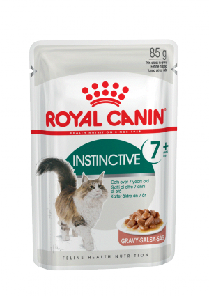 Royal Canin INSTINCTIVE +7 (В СОУСЕ) Влажный корм для кошек старше 7 лет