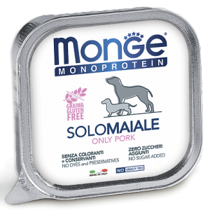 Monge Dog Monoprotein Монопротеиновые консервы Только свинина
