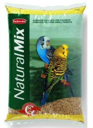 Padovan NATURALMIX  Cocorite Корм основной для волнистых попугаев